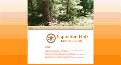 Desktop Screenshot of mp-inspiration-holz.de