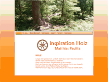 Tablet Screenshot of mp-inspiration-holz.de